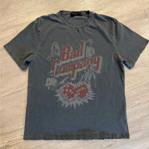 Junk Food Clothing Bad Company Tee - Charcoal